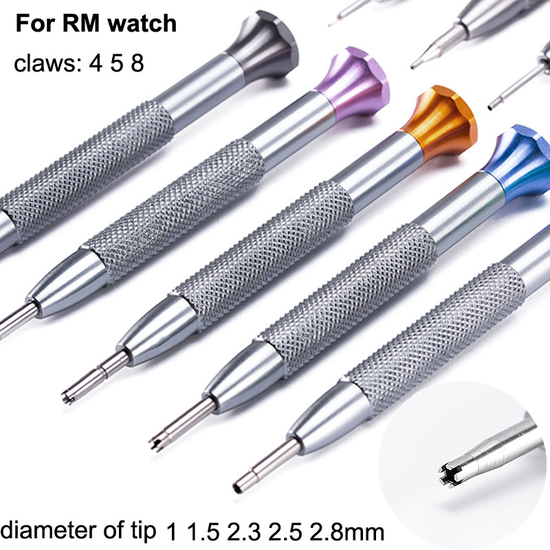 Watchmaker Screwdriver - 1 1.5 2.3 2.5 2.8mm Cacciavite