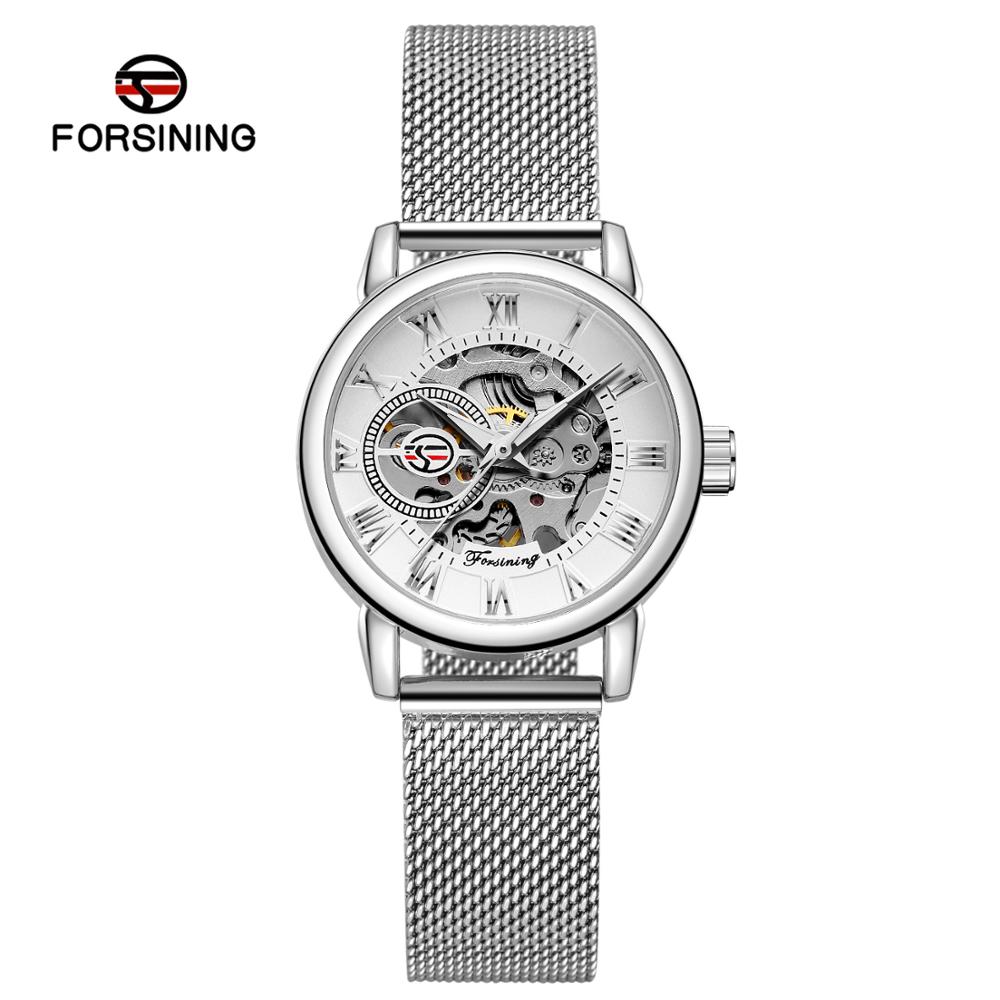 Skeleton Mechanical Watch - Reloj Mujer FORSINING Orologio da donna