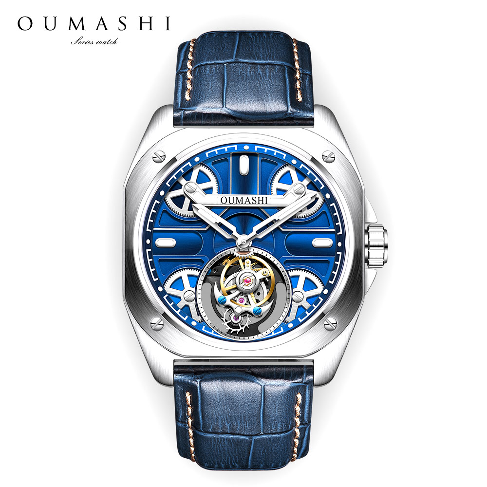Skeleton Mechanical Watch - Orologio da uomo di lusso da