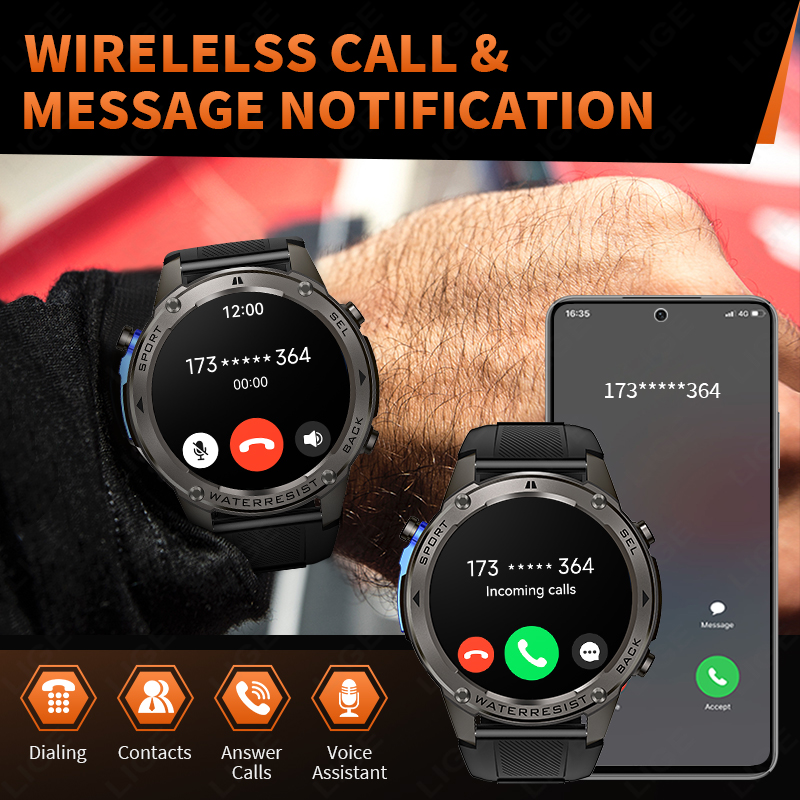 Nuovo Smartwatch GPS Ultra Mil - Smartwatch Military Watches For Men recensione e prezzo
