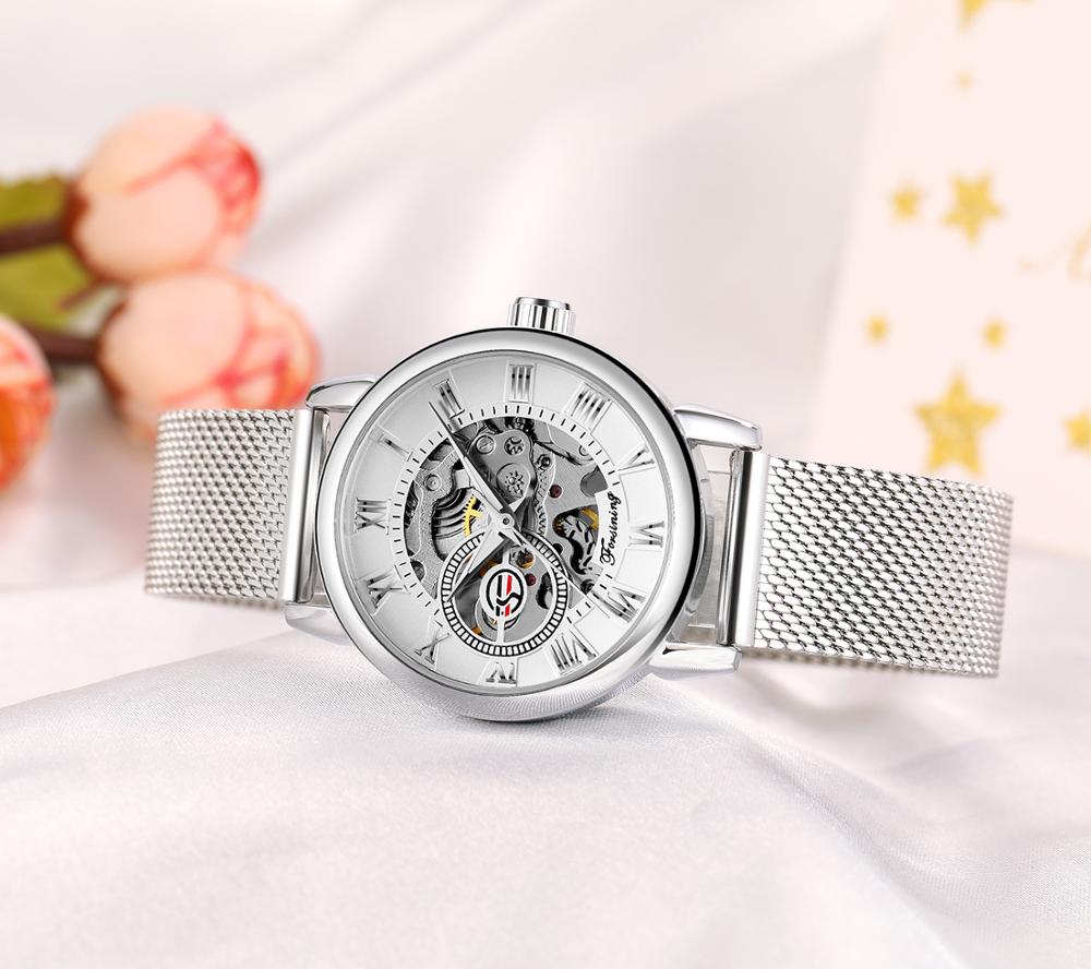 Reloj Mujer FORSINING Orologio - Skeleton Mechanical Watch recensione e prezzo