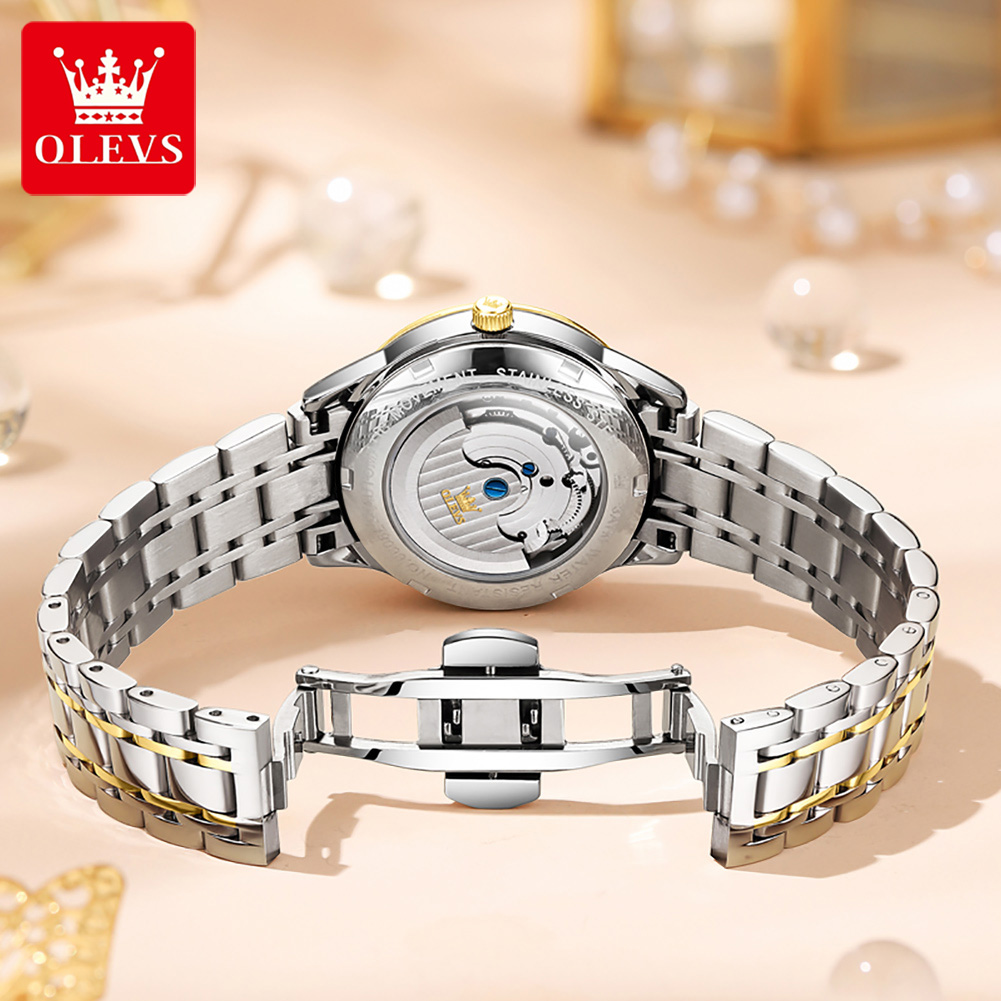 OLEVS Orologi da donna Orologi - Skeleton Mechanical Watch recensione e prezzo