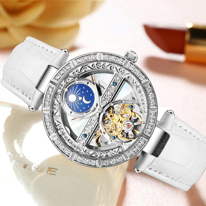 Orologio da donna Orologio aut - Skeleton Mechanical Watch recensione e prezzo
