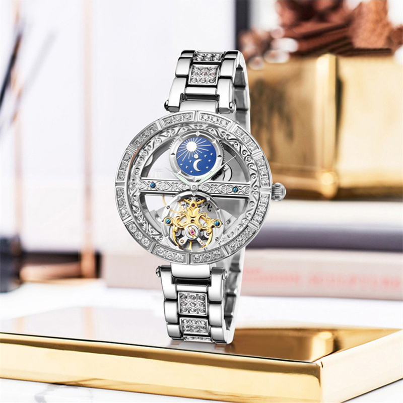 Orologio da donna Orologio aut - Skeleton Mechanical Watch recensione e prezzo